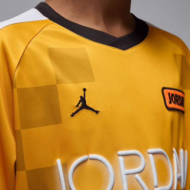 Jordan Yellow Kids' Deep Dish Jersey Top  | Best Price UAE