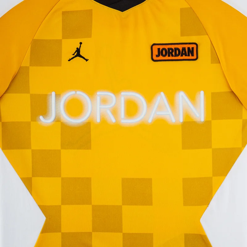 Jordan Yellow Kids' Deep Dish Jersey Top  | Best Price UAE