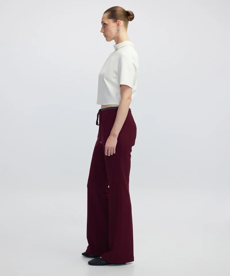 ابيكول بنطلون بخصر متباين