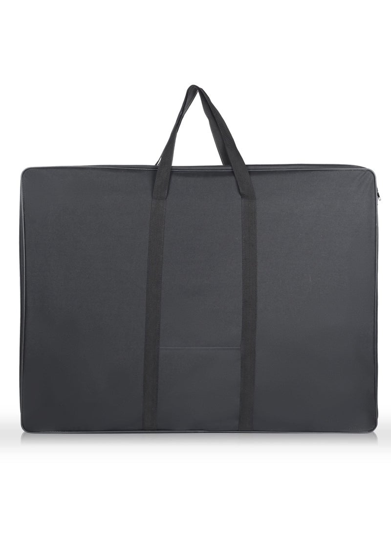 JJRING JJRING Art Portfolio Bag WiredFrame Nylon Portfolio Case Large Storage Bag in 37 Inches by 28 Inches Great Carrying Bag for Artworks Posters Drawings Prints Black 
