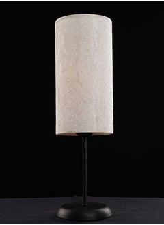 Cluc Petit Tavolo Black Table Lamp - Beige (Velvet)  - Image 1