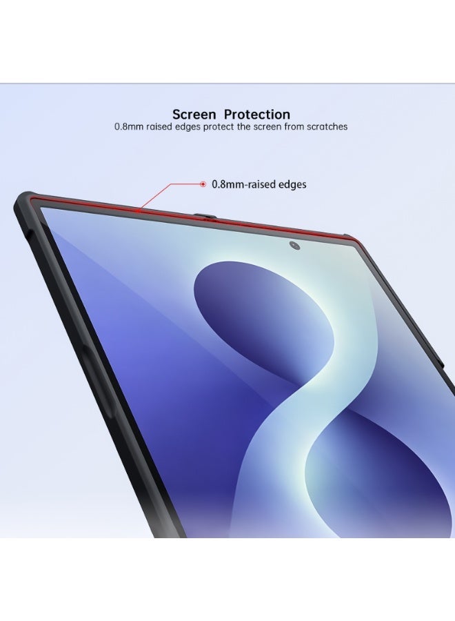 إكسوند حافظة حماية متوافقة مع for Samsung Galaxy Z Fold 8 Ultra مزودة بواقي شاشة مدمج، مع حامل مغناطيسي دوّار بزاوية 360 درجة، وغطاء خلفي بتصميم حماية مرتفع للكاميرا - Image 4