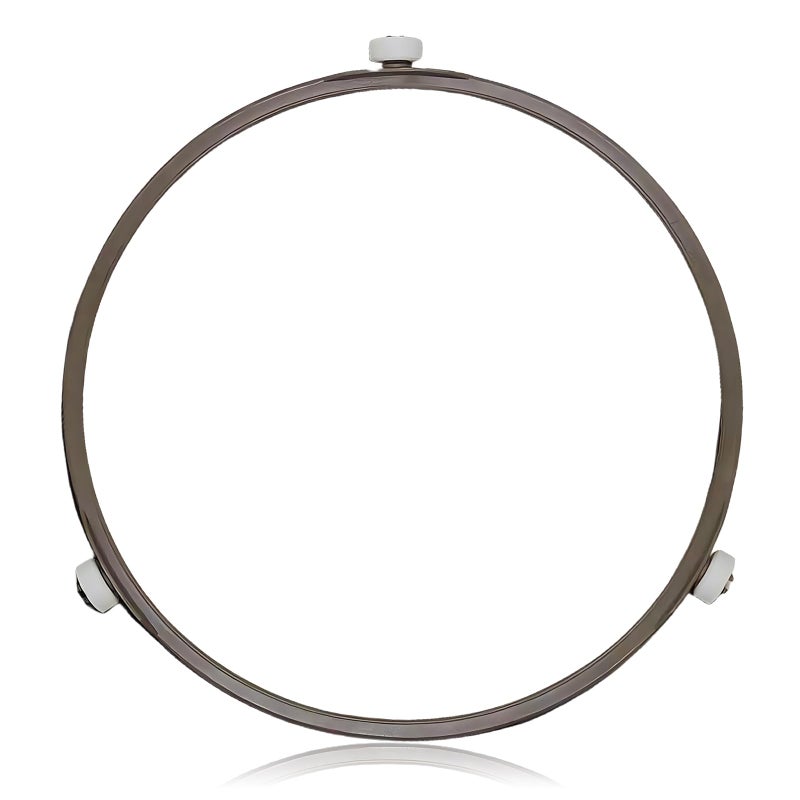 smrtcol Microwave Turntable Ring Replacement 7Inch Microwave Oven Spinner Replacement Parts with 3 Smooth Rollers Universal Fit for Most Microwaves - Image 2