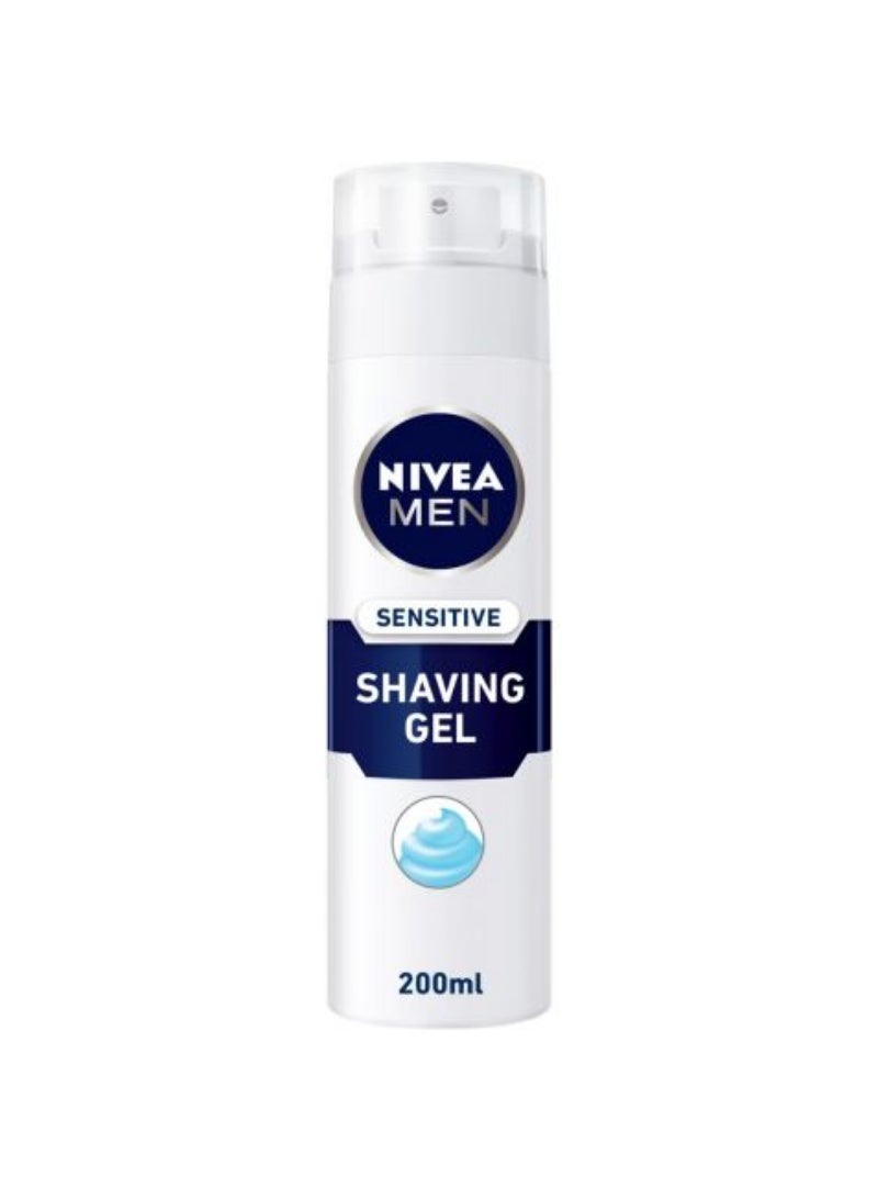Nivea Men Sensitive Shave Gel 200Ml