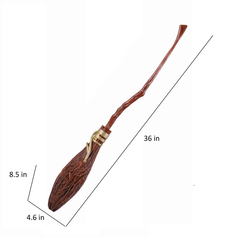 Disguise Harry Potter Nimbus 2000 Quidditch Broomstick Life Size Costume Accessory - Image 5