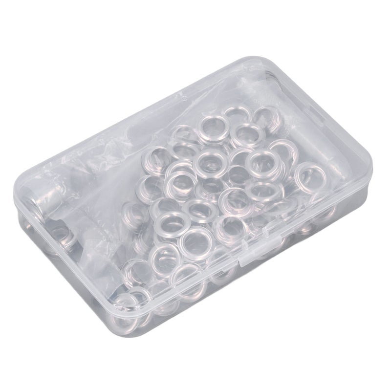 100 Sets Grommet Tool Kit Inner Diameter 12MM Eyelet Buckle Canvas Buckle Grommet Eye Tool Set with Installation Tools - Image 1