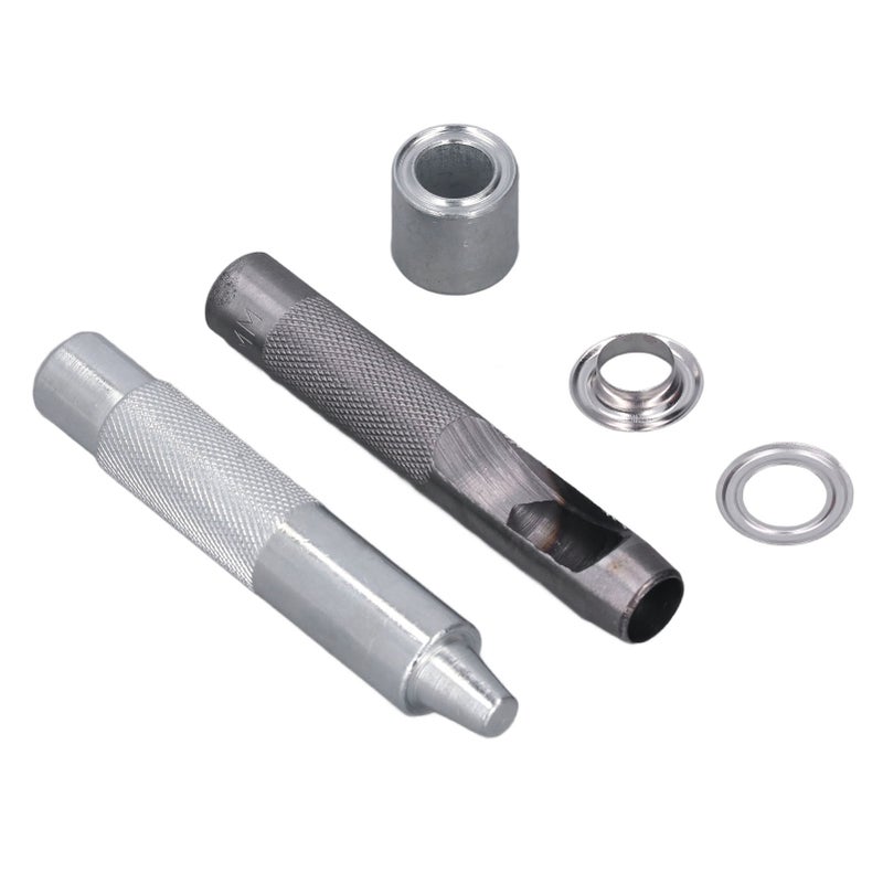100 Sets Grommet Tool Kit Inner Diameter 12MM Eyelet Buckle Canvas Buckle Grommet Eye Tool Set with Installation Tools - Image 5