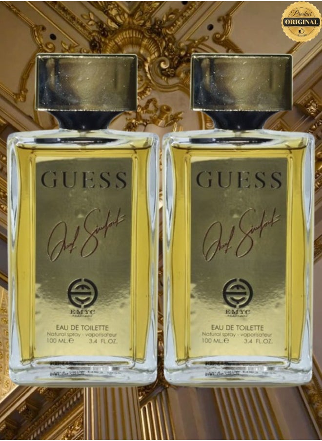 EMYC - 2 Pieces Guess Perfume 100ML - Image 1