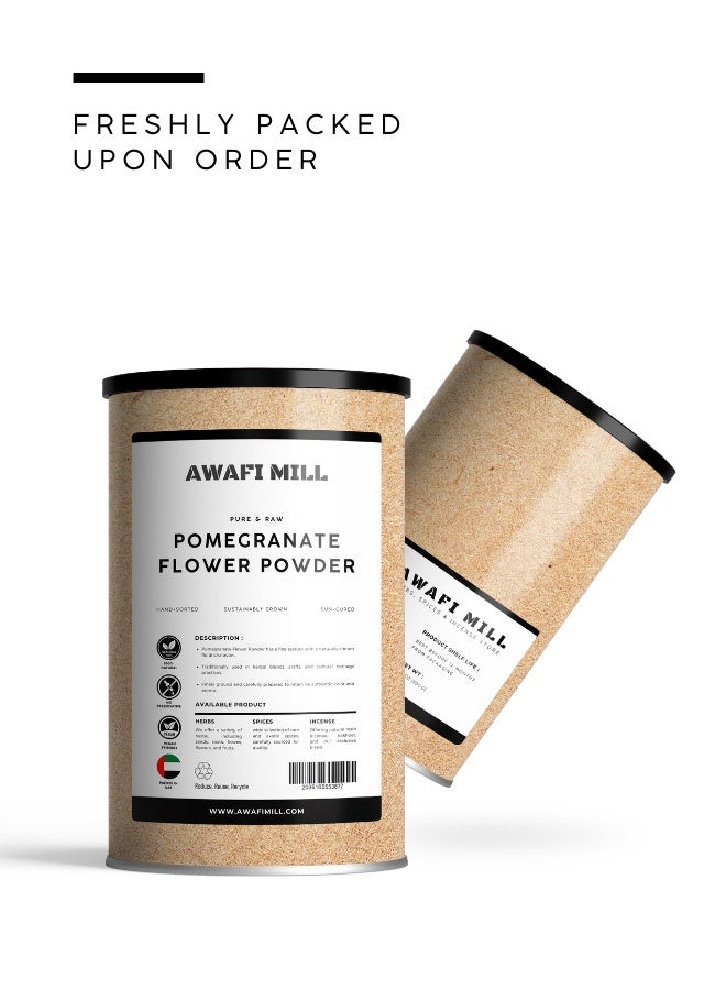 أباميك مسحوق زهرة الرمان من أوافي ميل، نباتي 100% - 500 غرام | 17.6 أونصة - Image 5