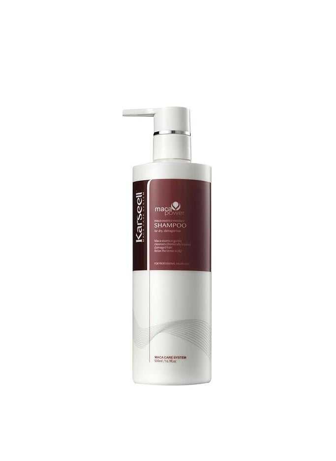 Karseell KARSEELL Maca Essence Moisture Shampoo for dry, damaged hair 500 ML  - Image 1