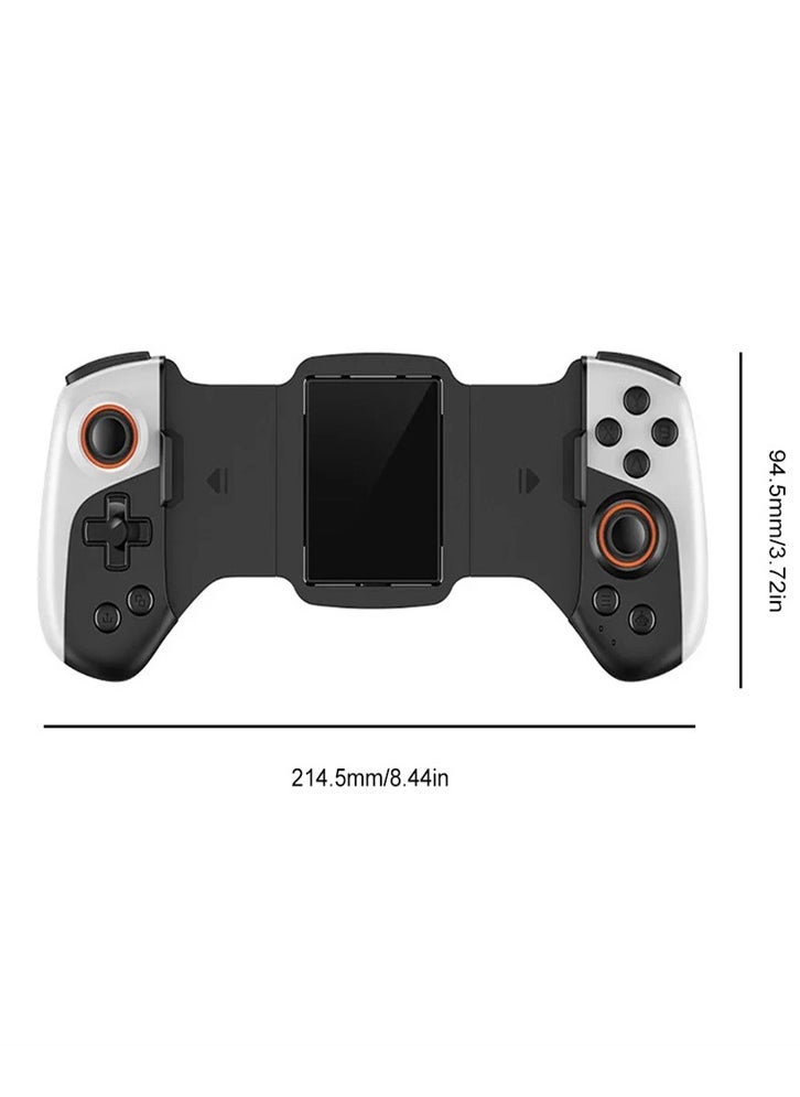 Generic - 2 IN 1 Telescopic Gamepad Type C Cooling Wireless Mobile Gaming Controller Dual Joystick 300mAh for iPhone Android Phone Switch PC - Image 1