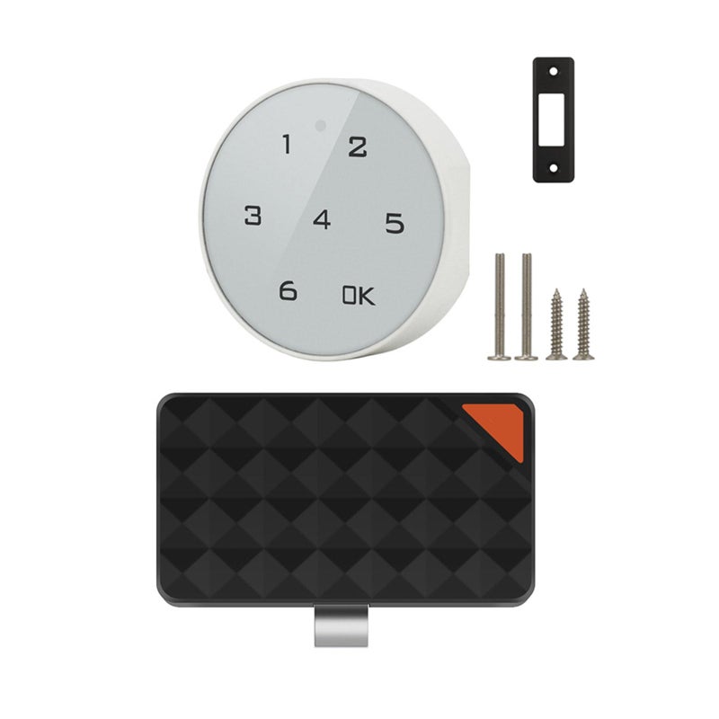 Black Digital Combination Lock With Security Code For Cabinets Tool Box Easy Mounting - Image 2