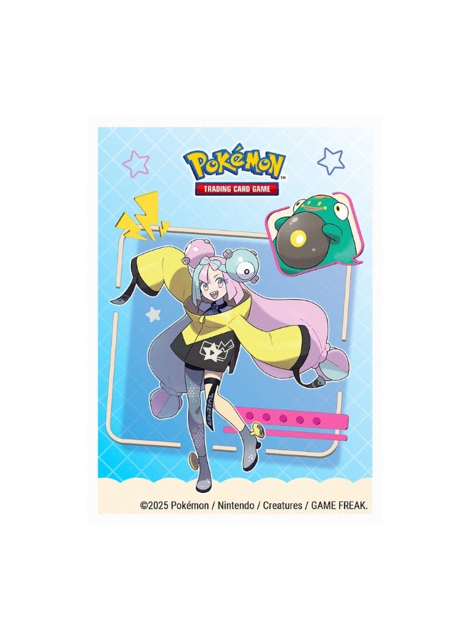 Ultra Pro Pokémon: Standard Deck Protector Sleeves (Iono and Bellibolt) - 65-Pack - Image 1
