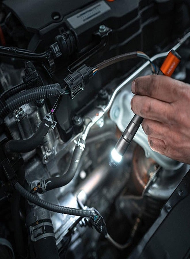 NEBO Inspector 500+ Flex Pen Light | 500 Lumens, 8 Light Modes, Rechargeable LED Flashlight & 360 Degree Area Lighting, Magnetic Base, IPX7 Waterproof, Pocket Size for EDC, Includes USB Charging Cable - Image 3