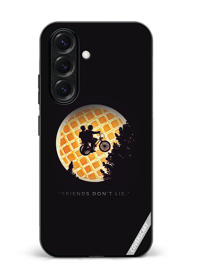 VR CREATIVE Protective Case Cover For Samsung Galaxy S25 Plus Friends Don'T Lie Design Multicolour