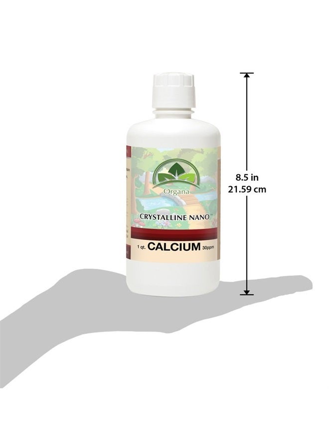 NutriNoche Organa Pure Crystalline Liquid Calcium Supplement - 30 PPM - Colloidal Minerals - Image 3