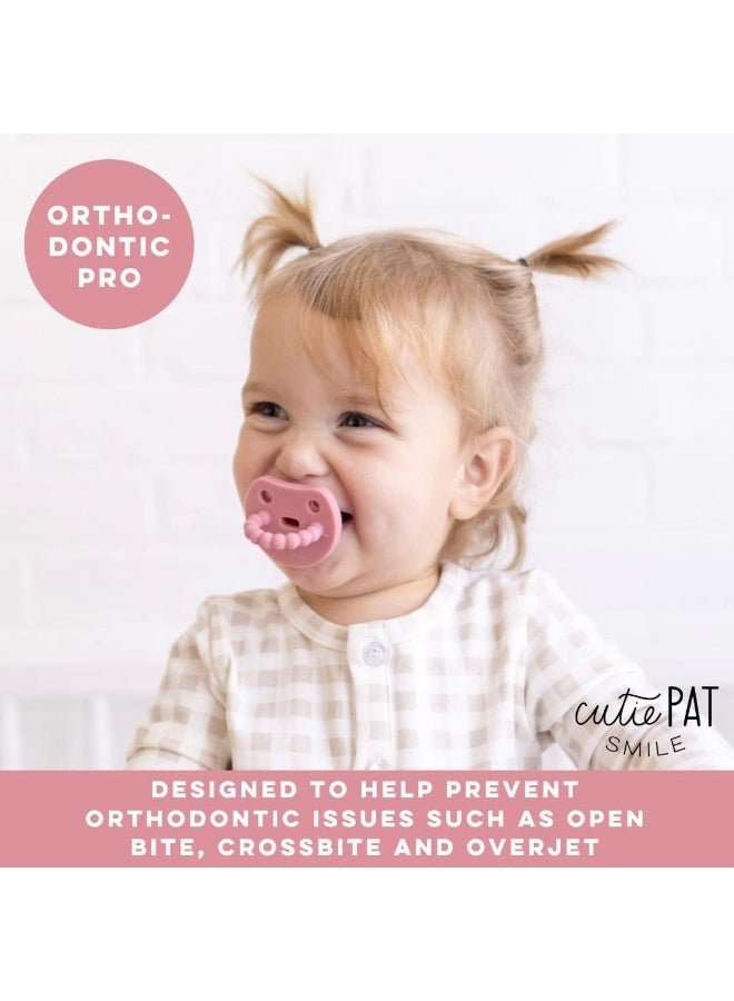 Ryan & Rose Ryan & Rose Cutie PAT Smile - Orthodontic Pro Pacifier and Teether - Image 4