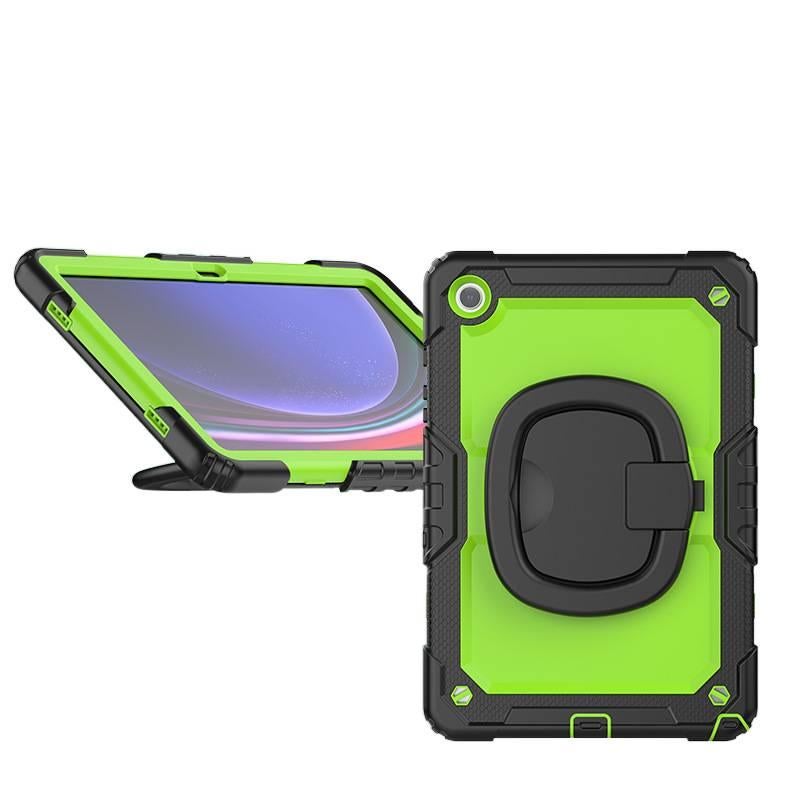 Green Samsung Tab Case Compatible with Multiple Samsung Tab Models with Protective Cover Stand Function and Daily Tablet Carry - NOVA - Image 1