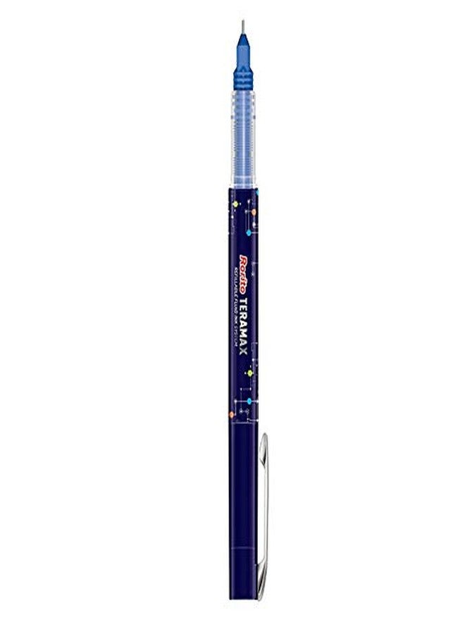 Rorito Maxtron 0.5mm Needle Point Liquid Gel Pens - Pack of 5 (Blue) - Image 3