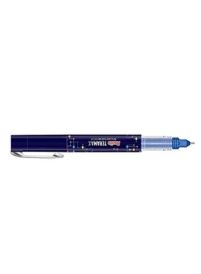 Rorito Maxtron 0.5mm Needle Point Liquid Gel Pens - Pack of 5 (Blue) - Image 4