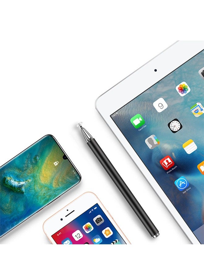 Universal Stylus Pens for Touch Screens, Sensitivity  Precision Stylus with Magnetic Suction Pen Cap, Capacitive Stylus for iPad iPhone All Universal Touch Screen Devices Writing Drawing (Black) - Image 3