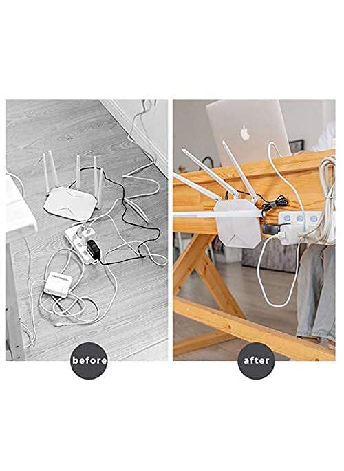 Retailio Retailio DoubleSided Wall Hooks 3kgMax Heavy Duty MultiPurpose Transparent Adhesive Hooks for Bathroom and Kitchen Waterproof and OilProof Set of 12 Pairs 6  - Image 5
