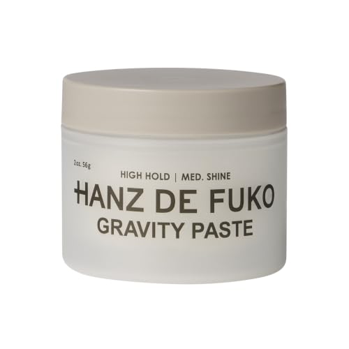Hanz de Fuko Gravity Paste Premium Mens Hair Styling Paste for a High Hold Medium Shine Finish SuperGrip Technology for Any Hairstyle Imaginable Works for All Hair Types 2 oz Travel Size - Image 1