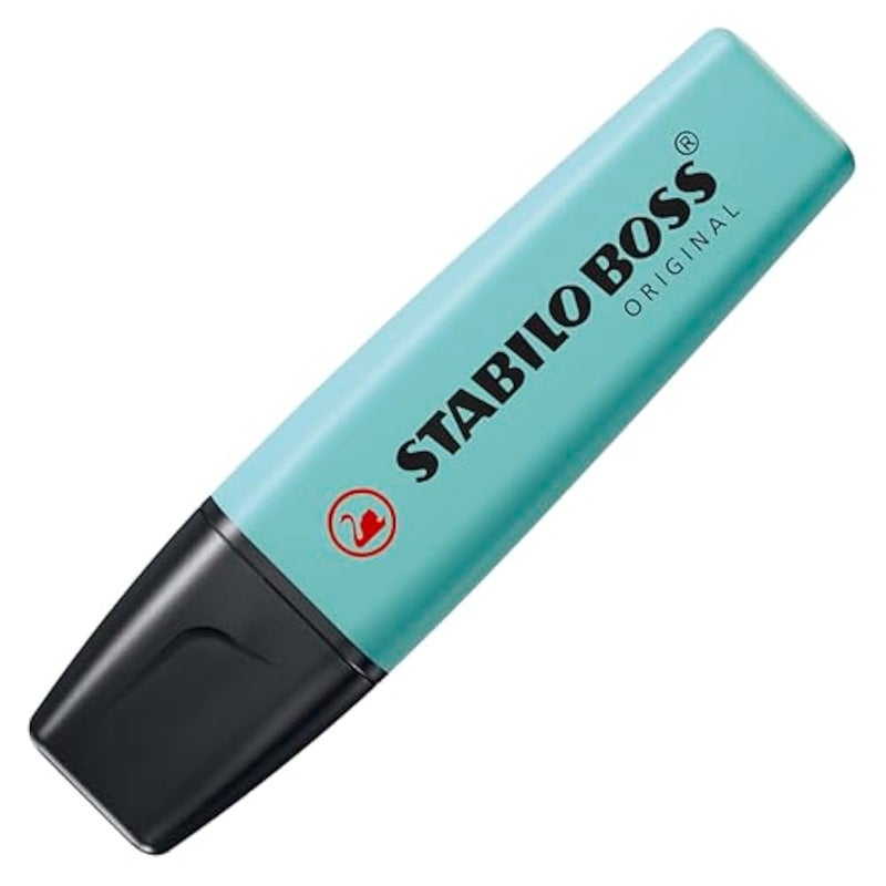 STABILO Highlighter Pen - STABILO BOSS ORIGINAL Pastel - Wallet of 6 (Assorted Colours) - Image 2