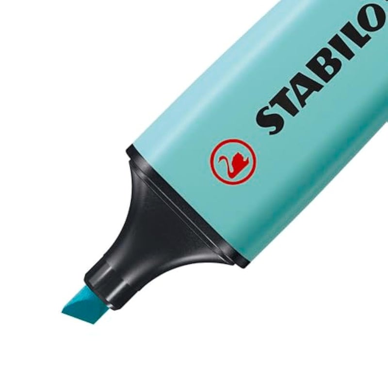 STABILO Highlighter Pen - STABILO BOSS ORIGINAL Pastel - Wallet of 6 (Assorted Colours) - Image 3