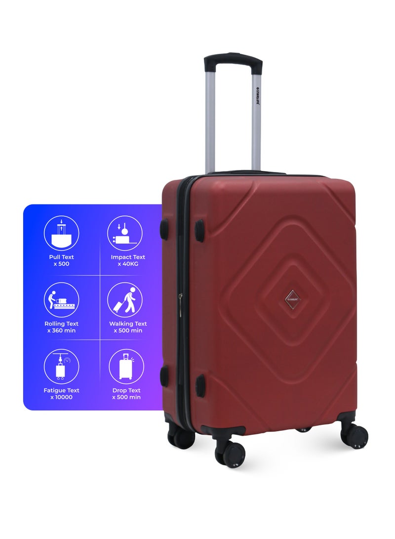 ستار لايف مجموعة حقائب سفر بعجلات من الجانب الصلب ABS مكونة من 3 قطع بعجلات دوارة مع قفل أرقام - Image 2