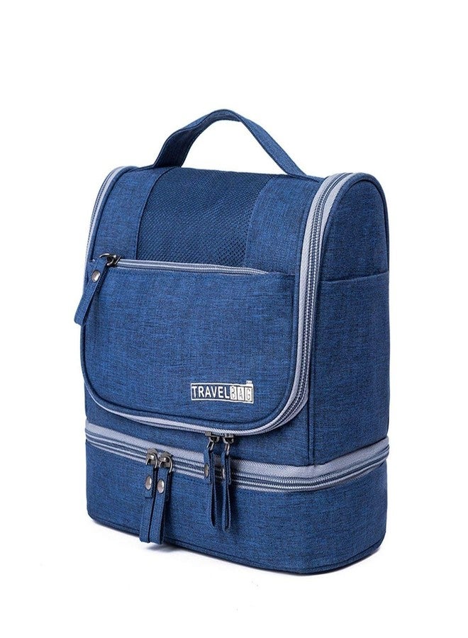 SuneshCreation Sunesh Creation Toiletry Kit Double Layer, Rich Looking Hanging Travel Hanging Toiletry Makeup Cosmetic Bag Waterproof Stylish Multipurpose Organizer for Men and Women Accessories - Image 1