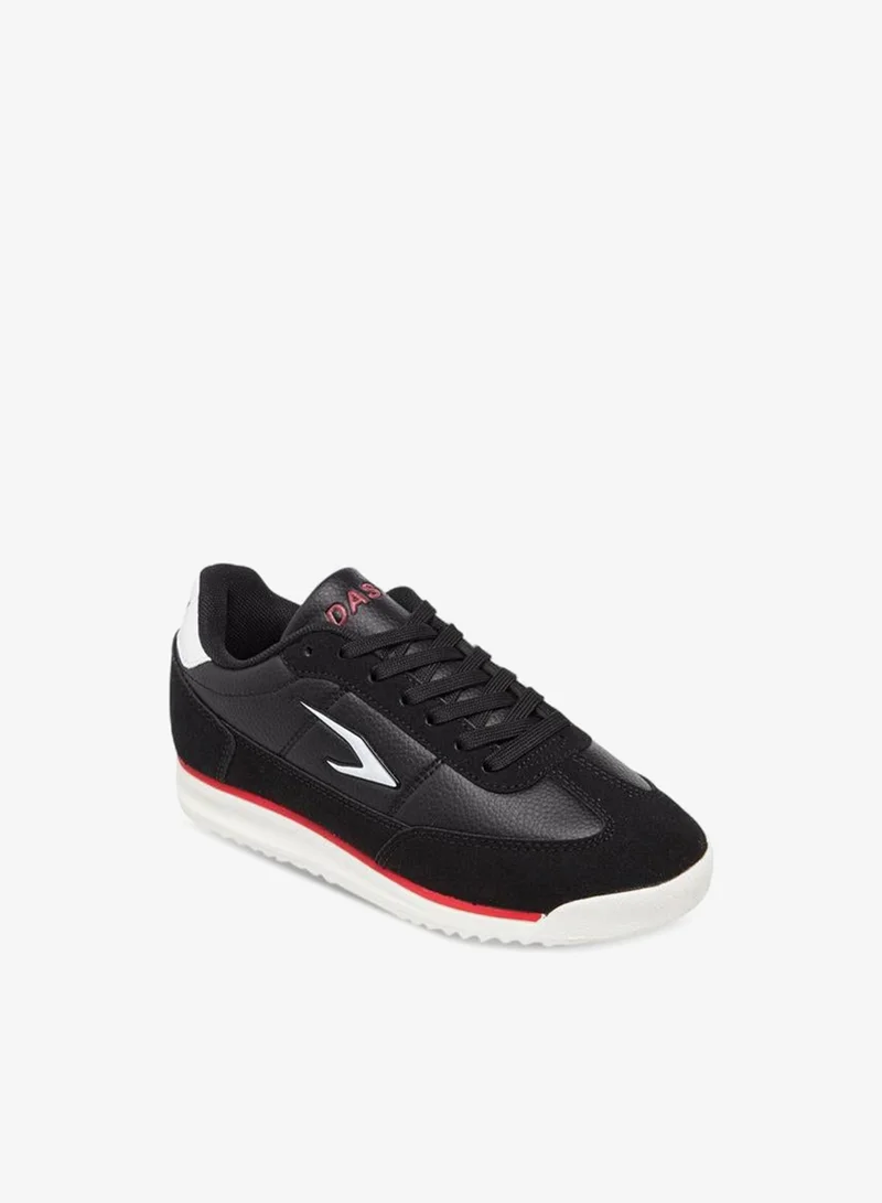 Dash Solid Lace-Up Sports Shoes
