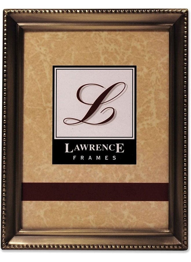 Lawrence Frames Lawrence Frames Bead Border Design, 3.5x5, Satin Gold  - Image 2