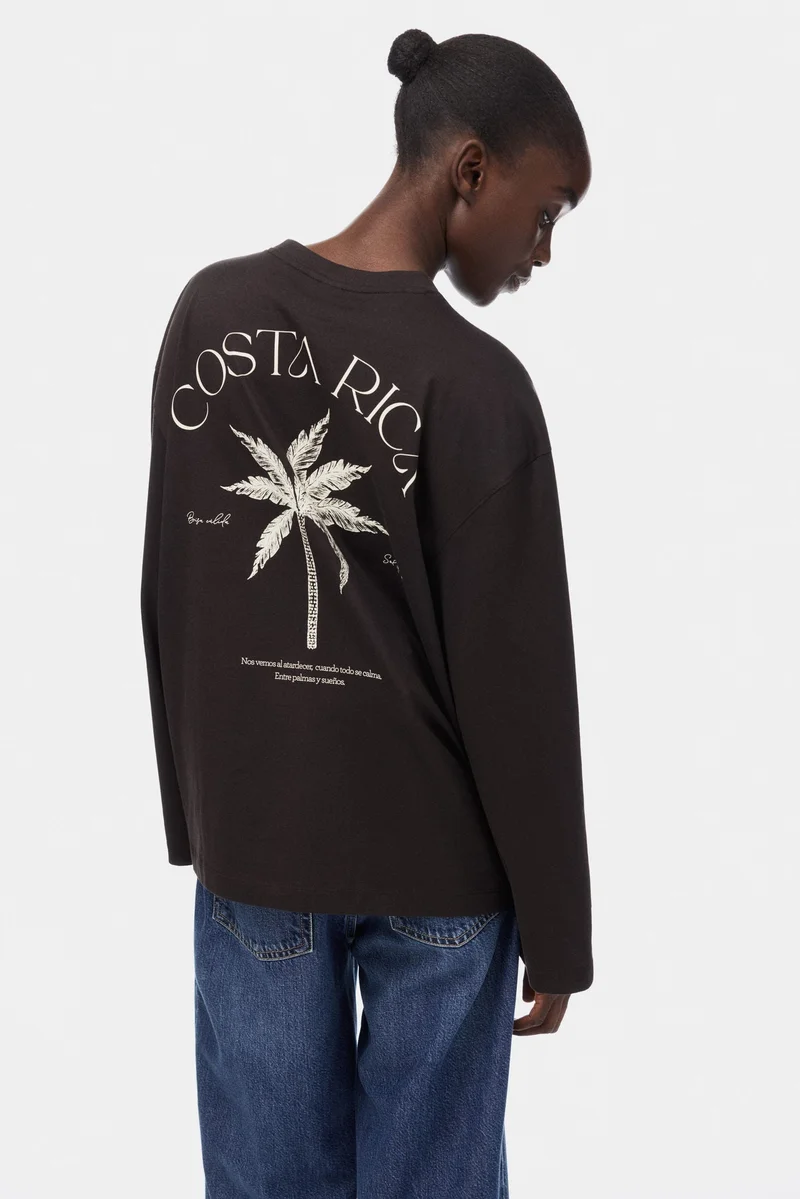 H&M Oversized jersey top
