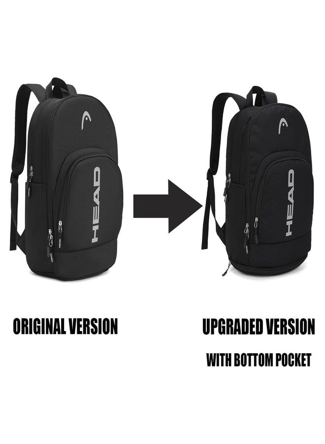 HEAD Waterproof Travel Backpack for Women/Men, Lightweight 15.6" Laptop Backpack Computer Bag with Shoes Pocket - Image 4