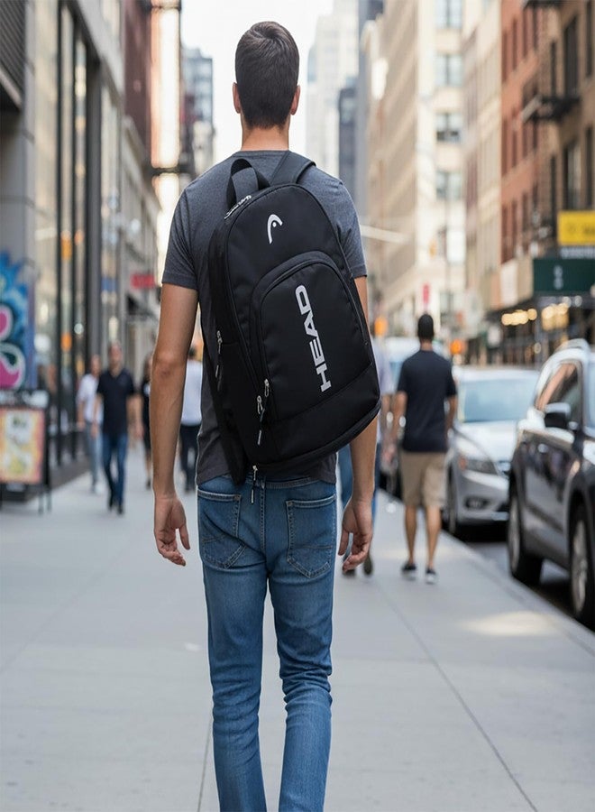 HEAD Waterproof Travel Backpack for Women/Men, Lightweight 15.6" Laptop Backpack Computer Bag with Shoes Pocket - Image 3