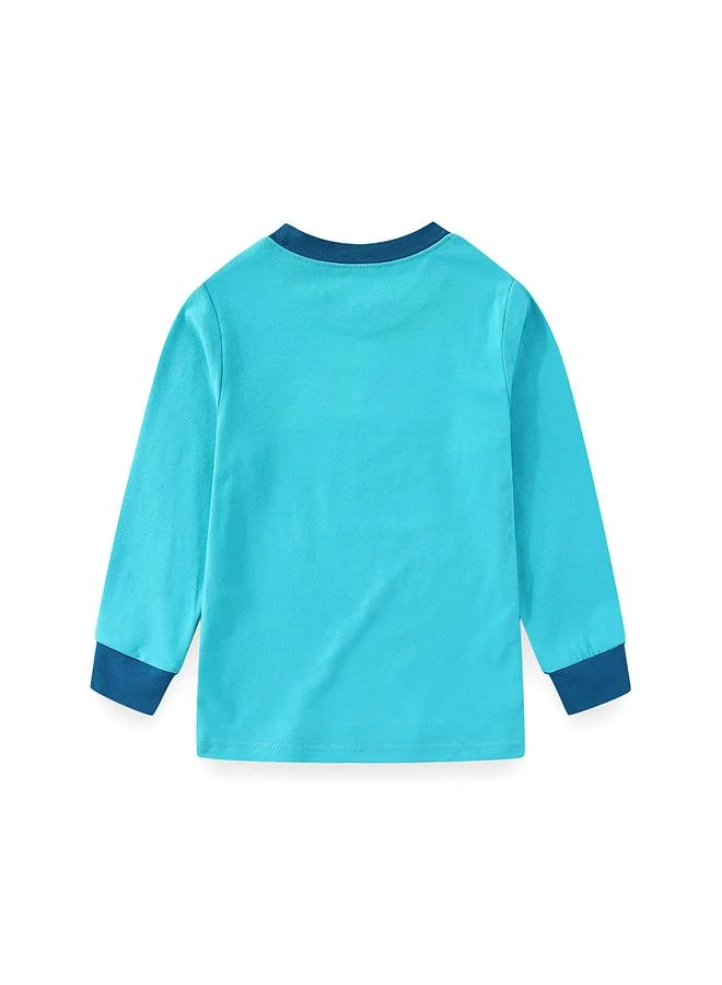 babyqlo Super Dino Glow-in-the-Dark PJs for Boys