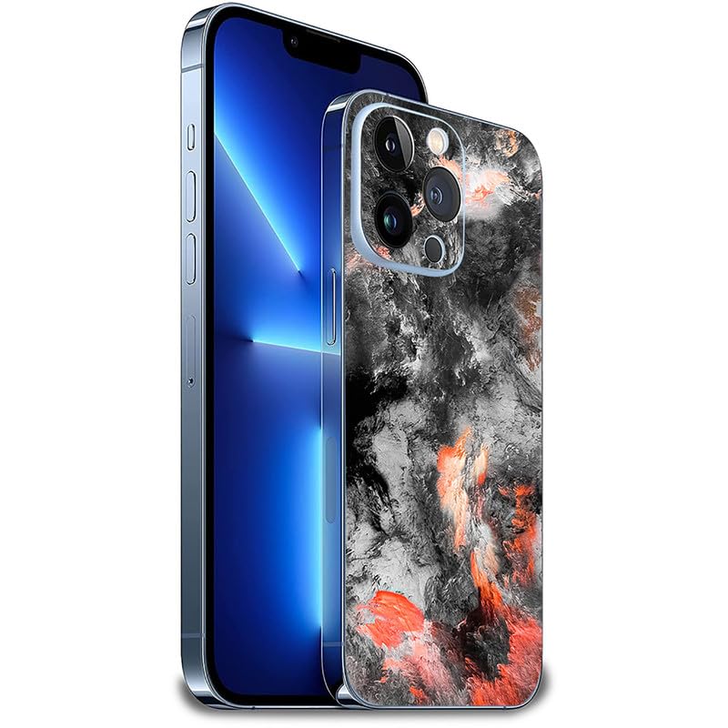 FCS Printed Designer Vinyl Mobile Back Skin Sticker for Huawei nova Y90 (White Smoke -04) - Image 3