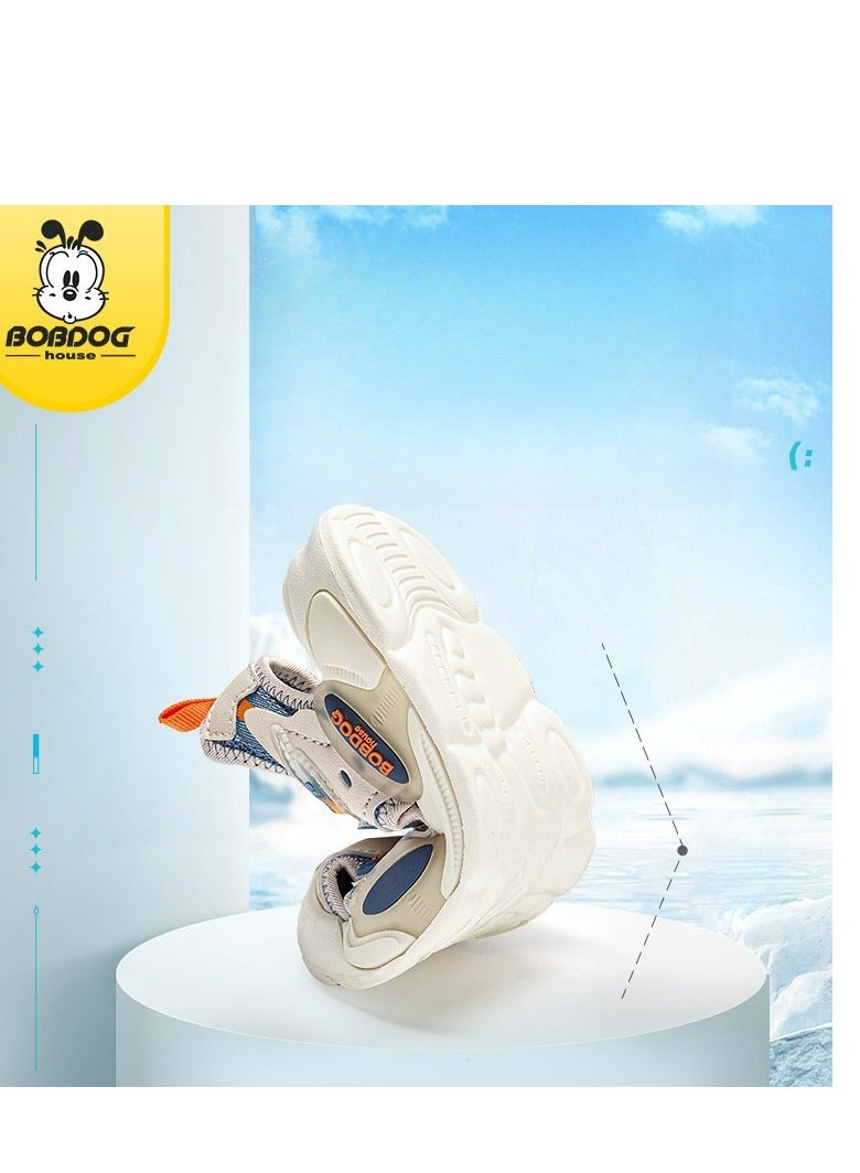 BOBDOG New Children's Sandals Soft Bottom Baotou Beach Shoes  - Image 3