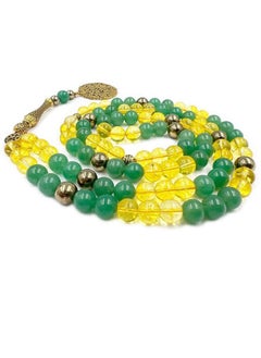 REBUY REBUY Citrine Aventurine Stone Tasbih 99 Beads  - Image 3