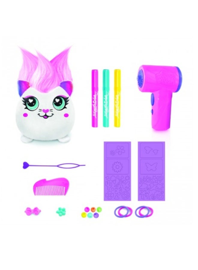 Canal Toys Airbrush Airbrush Plush - Hair'iffic Squish Pal AIR040 - Image 3