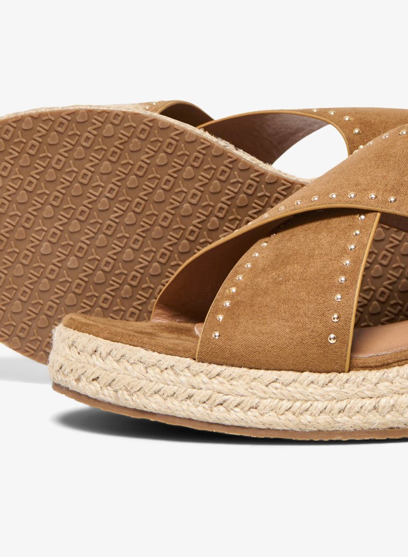 ONLY Casual Slingback Wedge Sandals - Image 5