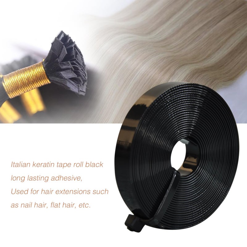 ColorYoung 0.9 * 3m Keratin Glue for Hair Extension Professory Hot Melt Keratin Bond Glue for Hair Extension Black - Image 3