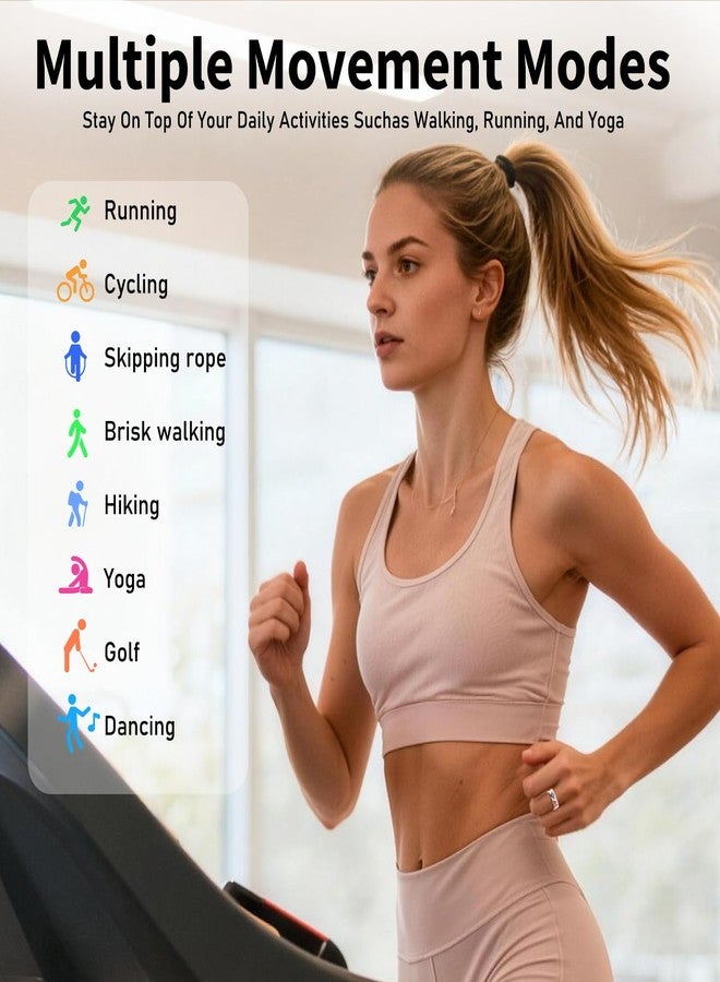 Chendssfkd Advanced Smart Health Ring for Men & Women - IP68 Waterproof Health Tracker Ring with Heart Rate, Step Counting, Sleep Monitoring, No Subscription Fee for iPhone/Android, Enamel Rose Gold 8# - Image 4