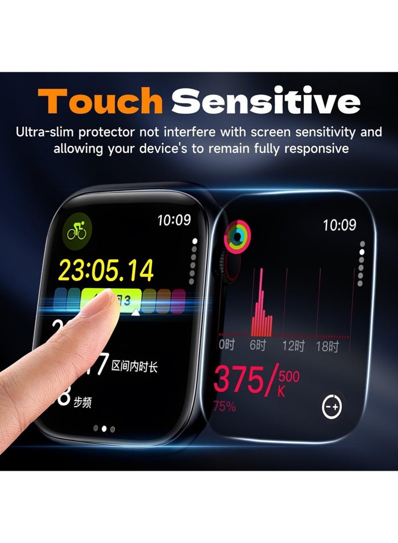 X-level 2 Pack for Apple Watch 42MM Series 11/10 Screen Protector, Ceramic Material Not Glass, Easy Installation, Self-Healing，Touch Sensitive, Anti-Scratch iWatch Accessories - Image 5