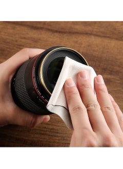 Generic Eyeglasses Cleaning Cloth Set, Suede Lens Cleaning Cloths for Glasses, Screens, Phones, and Cameras (50 PCS, Grey)  - Image 5
