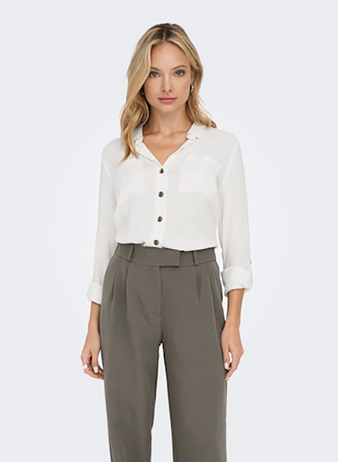 ONLY ONLY Womens Yasmin Shirt Longsleeve Woven  - Image 2