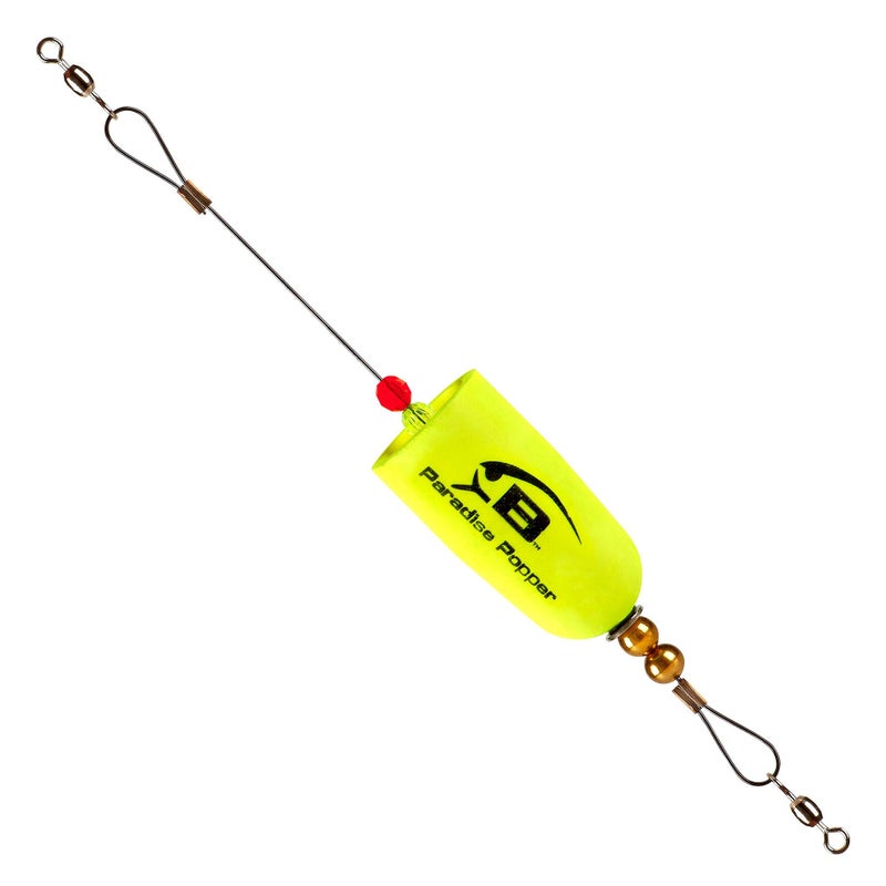 BOMBER Salt Water Paradise Popper Xtreme Jigs, Yellow - Image 1