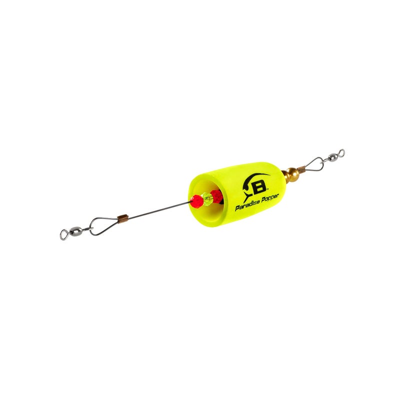 BOMBER Salt Water Paradise Popper Xtreme Jigs, Yellow - Image 2