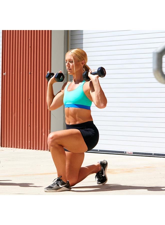 SPRI Vinyl-Coated Dumbbell – 2.72KG (6LB) Single – Compact Strength Training Weight for Home & Gym - Image 3